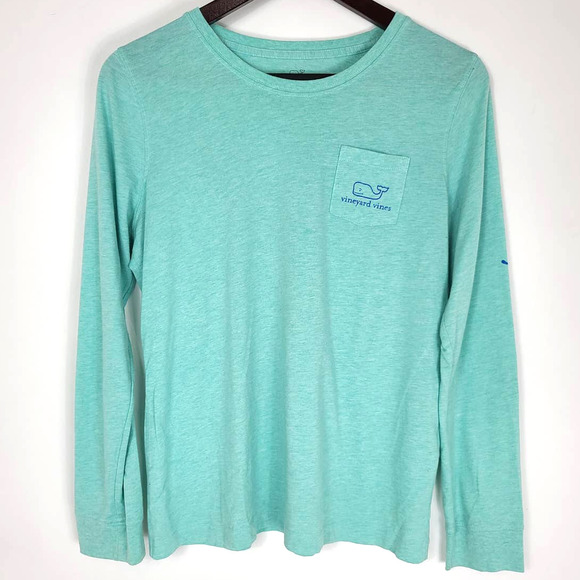 Vineyard Vines Tops - Vineyard Vines Whale Pocket Long Sleeve T Shirt
